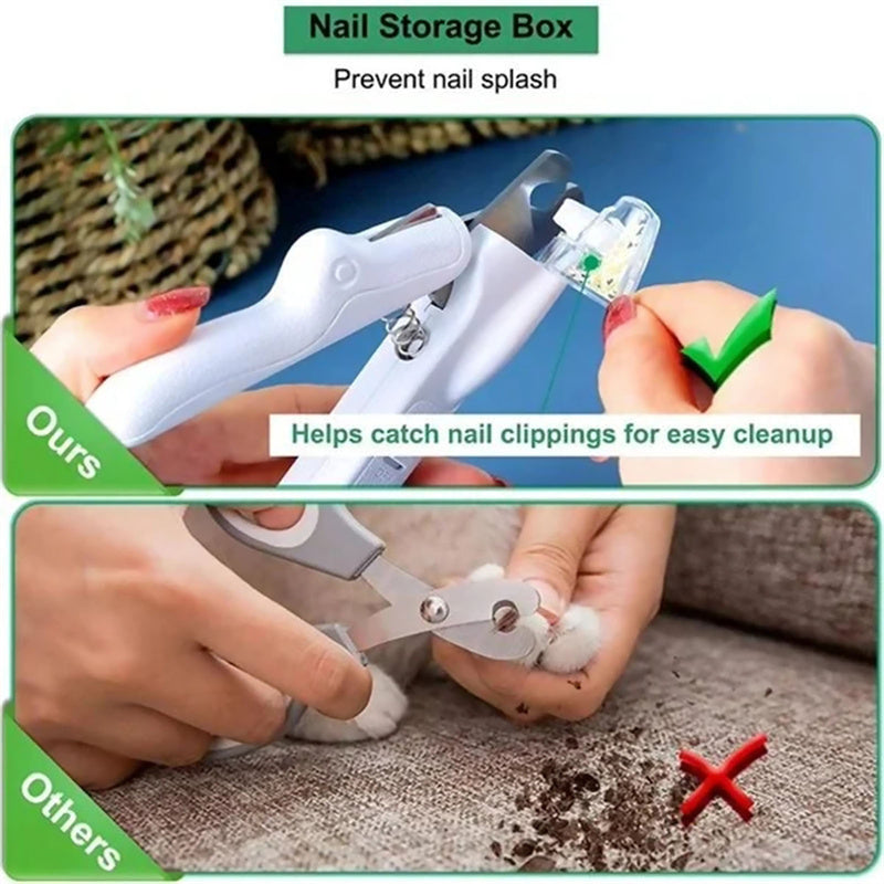 LED Pet Nail Clippers & Trimmer