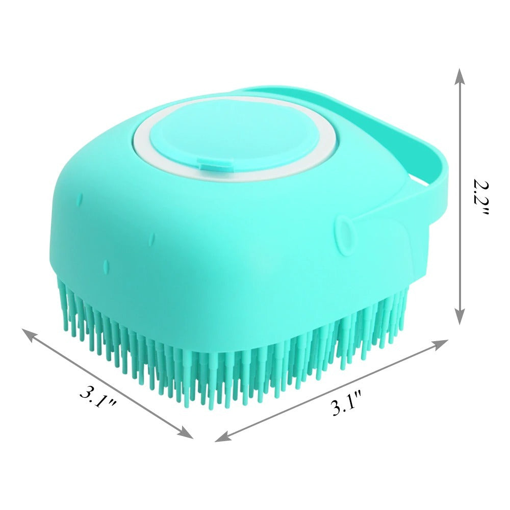 Soft Silicone Pet Bath & Massage Brush