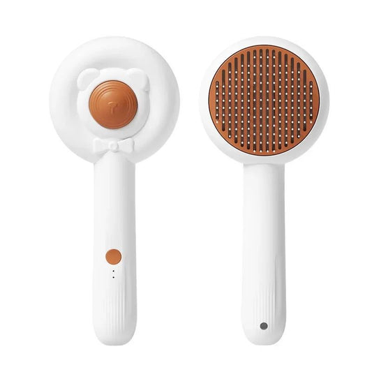 Rechargeable 2-in-1 Pet Nail Trimmer & Grooming Brush