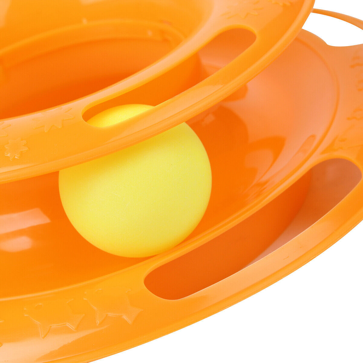 Interactive Cat Crazy Ball Toy Tower