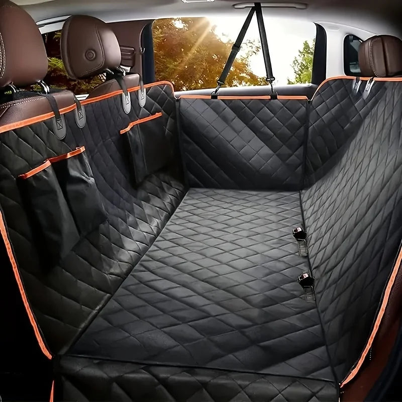 Waterproof Dog Car Seat Hammock Cover – Scratch-Resistant, Eco-Friendly Protector for All Breeds