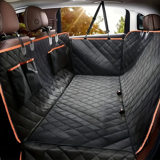 Waterproof Dog Car Seat Hammock Cover – Scratch-Resistant, Eco-Friendly Protector for All Breeds