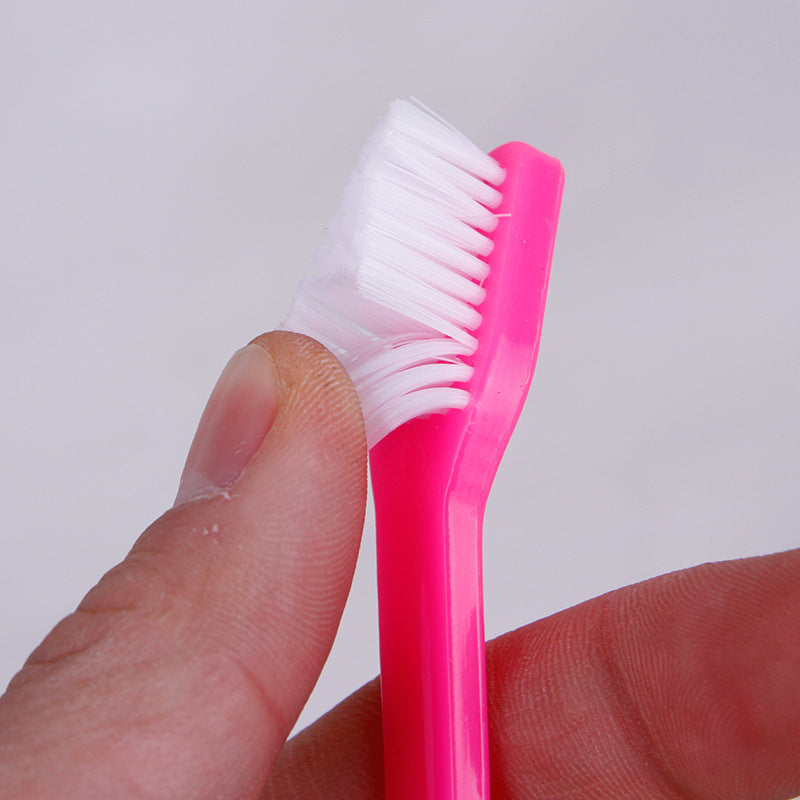 Double-Head Pet Toothbrush & Finger Brush Set