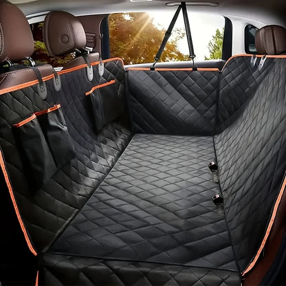 Waterproof Dog Car Seat Hammock Cover – Scratch-Resistant, Eco-Friendly Protector for All Breeds