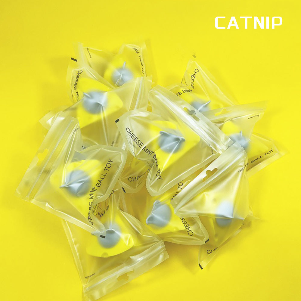 Catnip & Silvervine Chew Ball Toy for Cats