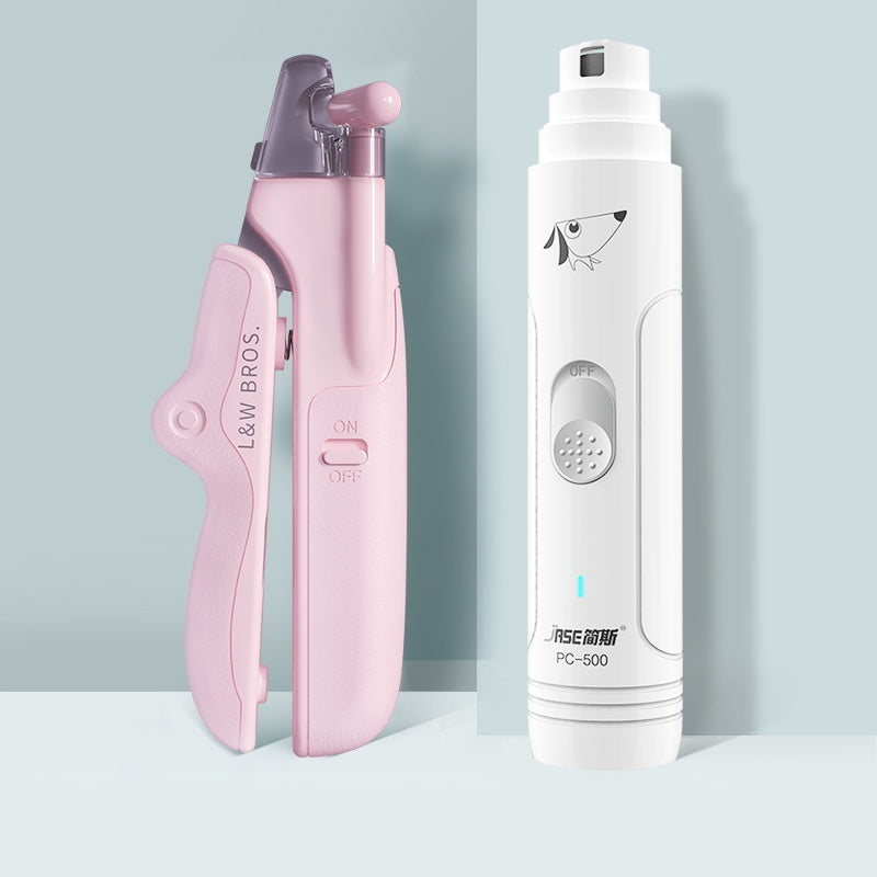 LED Pet Nail Clippers & Trimmer