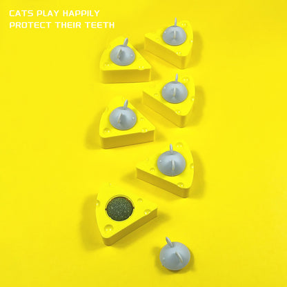 Catnip & Silvervine Chew Ball Toy for Cats